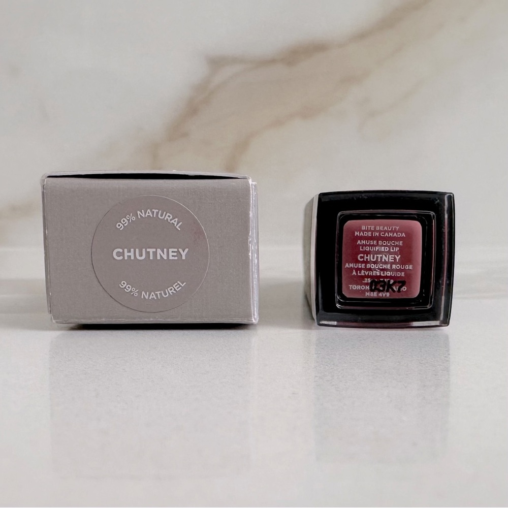 BNIB - BITE Beauty Amuse Bouche Nude Neutral Creamy Liquid Lipstick in “Chutney” - Picture 12 of 12